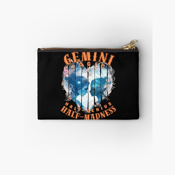 Item preview, Gemini Logic: Half-Genius, Half-Madness. gemini quote designed and sold by ZodiacWonders.