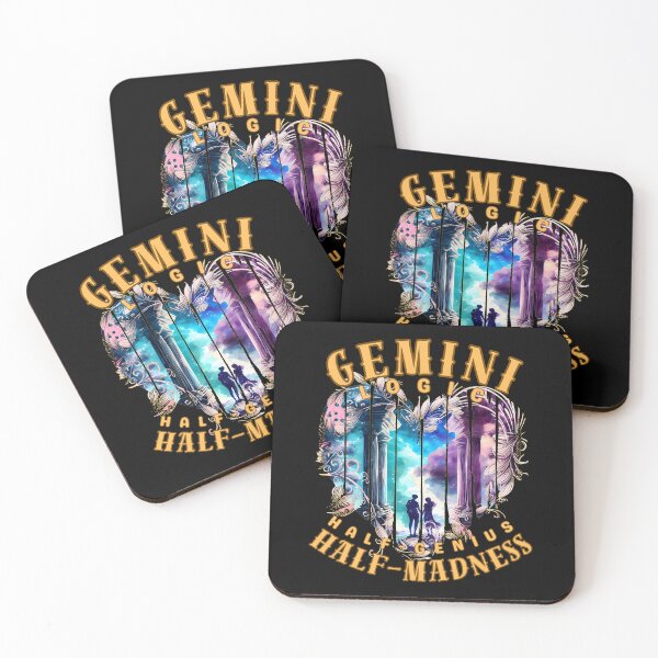 Item preview, Gemini Logic: Half-Genius, Half-Madness. gemini funny designed and sold by ZodiacWonders.