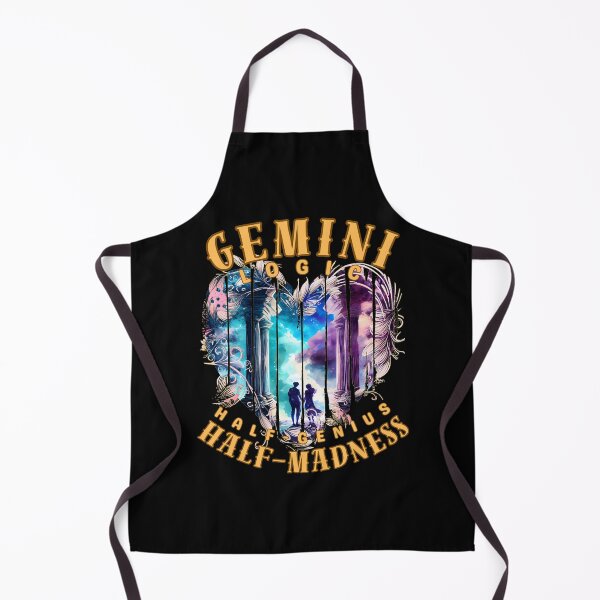 Item preview, Gemini Logic: Half-Genius, Half-Madness. gemini funny designed and sold by ZodiacWonders.