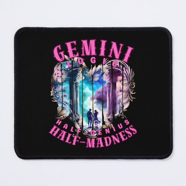 Item preview, Gemini Logic: Half-Genius, Half-Madness. gemini lovers designed and sold by ZodiacWonders.