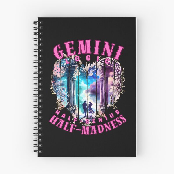 Item preview, Gemini Logic: Half-Genius, Half-Madness. gemini lovers designed and sold by ZodiacWonders.
