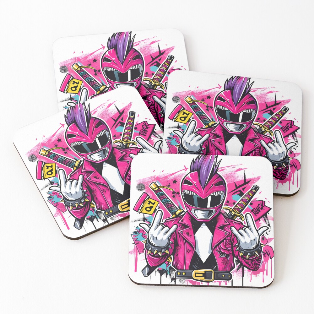 Item preview, Coasters (Set of 4) designed and sold by GokaiRed.