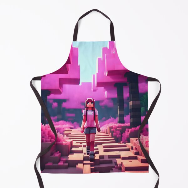 Item preview, Pink Girl in Pixel Art, Forest Stroll designed and sold by PlanetMarker.