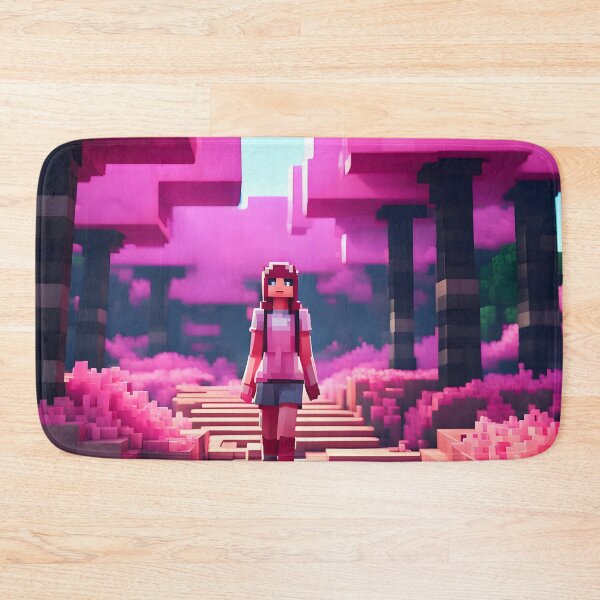 Item preview, Pink Girl in Pixel Art, Forest Stroll designed and sold by PlanetMarker.