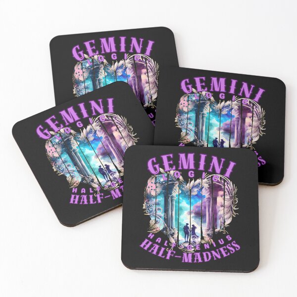 Item preview, Gemini Logic: Half-Genius, Half-Madness. gemini season designed and sold by ZodiacWonders.