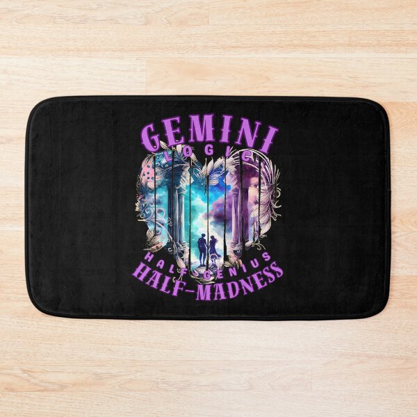 Item preview, Gemini Logic: Half-Genius, Half-Madness. gemini season designed and sold by ZodiacWonders.
