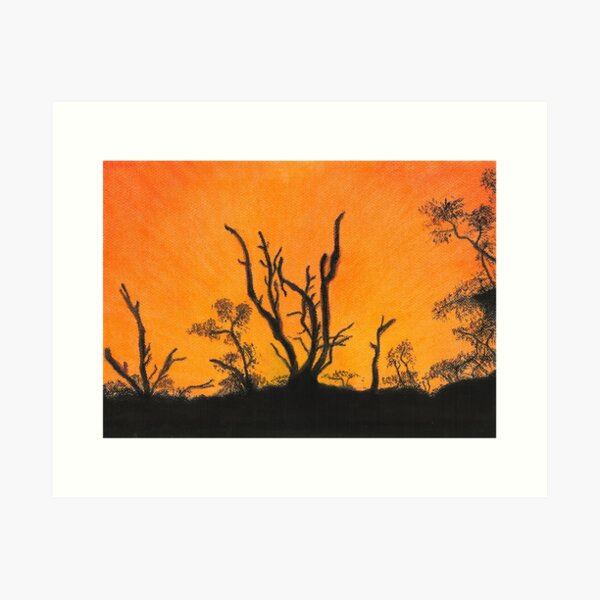 Item preview, Sunset at Mungo designed and sold by Diana Bazouni.