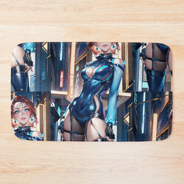 Item preview, Redhead in Cyberpunk City designed and sold by KillerCrafts.