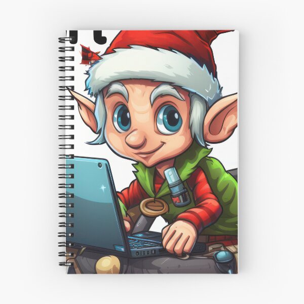 Item preview, Santa's IT Support Elf - Fixing Bugs on the Shelf! designed and sold by duke818.