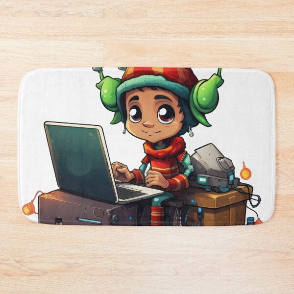 Item preview, Santa's IT Support Elf - Fixing Bugs on the Shelf! designed and sold by duke818.