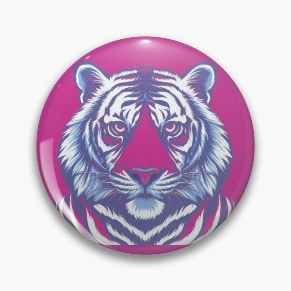 Item preview, Retro 80's Style Bengal Tiger Art designed and sold by CraftedRealm.