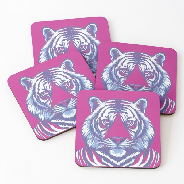 Item preview, Retro 80's Style Bengal Tiger Art designed and sold by CraftedRealm.