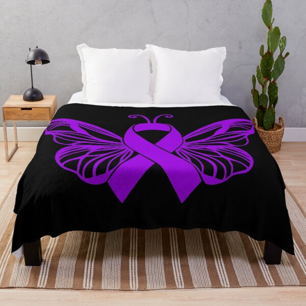 Aperçu de l'œuvre Ruban de sensibilisation Papillon Violet créée et vendue par CaitlynConnor.