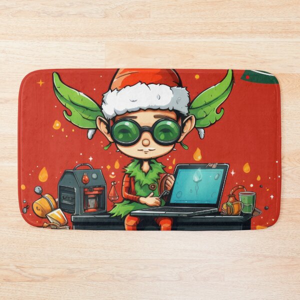 Item preview, Santa's IT Support Elf - Fixing Bugs on the Shelf! designed and sold by duke818.
