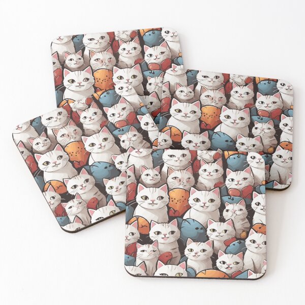 Item preview, Cats Pattern designed and sold by StylesMingle.