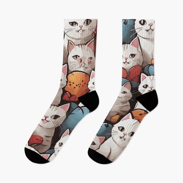 Item preview, Cats Pattern designed and sold by StylesMingle.