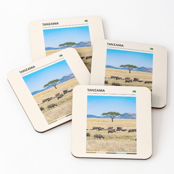 Item preview, Visit Tanzania (Travel The World) designed and sold by RabbitK.