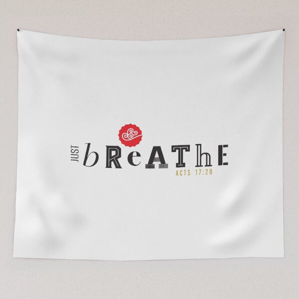 Item preview, Just Breathe Logo Design designed and sold by SAVEUSWOW.