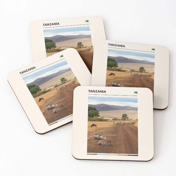 Item preview, Visit Tanzania (Travel The World) designed and sold by RabbitK.