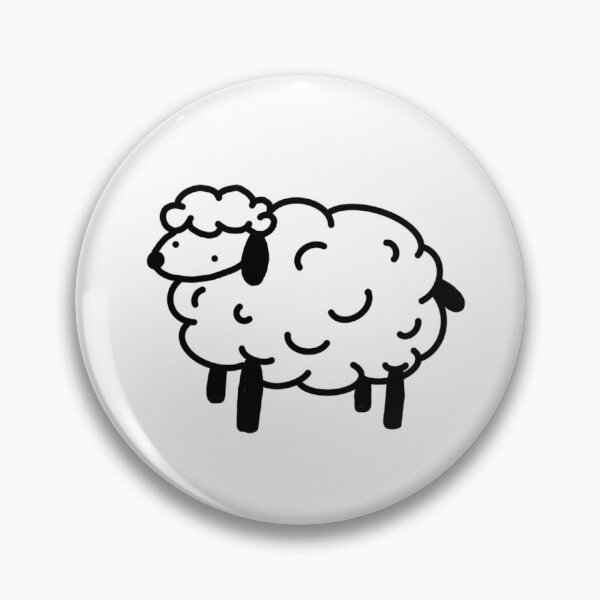 Item preview, Cartoon Sheep designed and sold by shmincus.