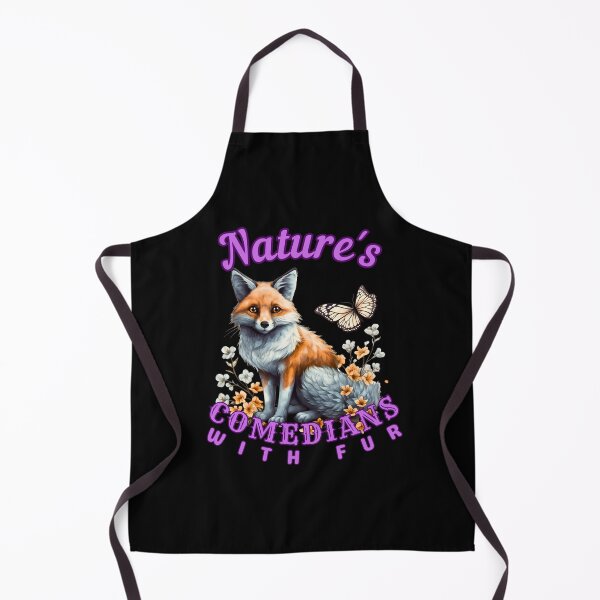Item preview, Nature's Comedians With Fur. realistic fox designed and sold by FoxVibes.