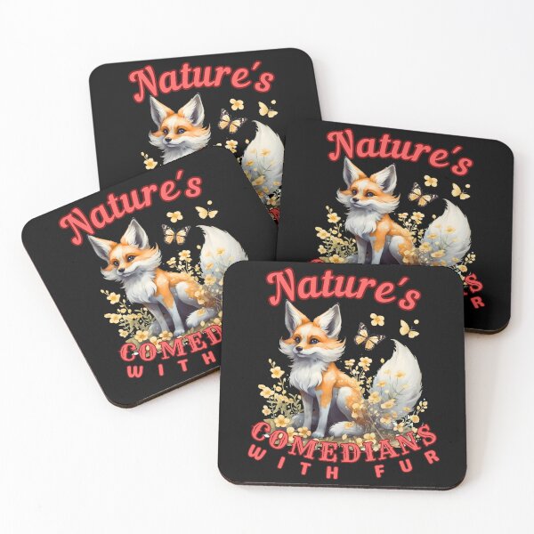 Item preview, Nature's Comedians With Fur. fox owner designed and sold by FoxVibes.