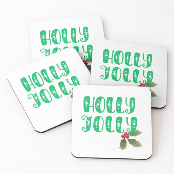 Item preview, Holly Jolly! (green) designed and sold by DigitalPatternx.