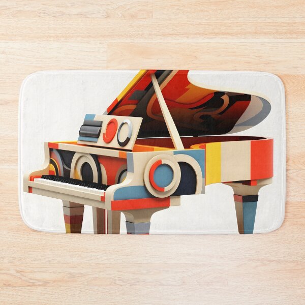 Item preview, constructivism abstract piano print designed and sold by dcrc.