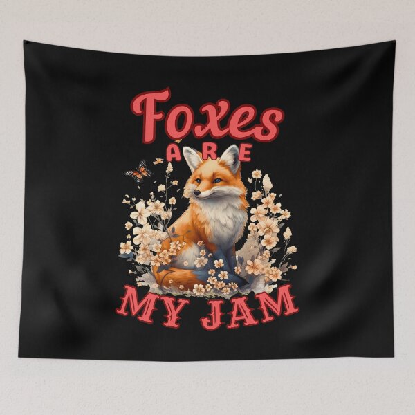 Item preview, Foxes Are My Jam. fox head designed and sold by FoxVibes.