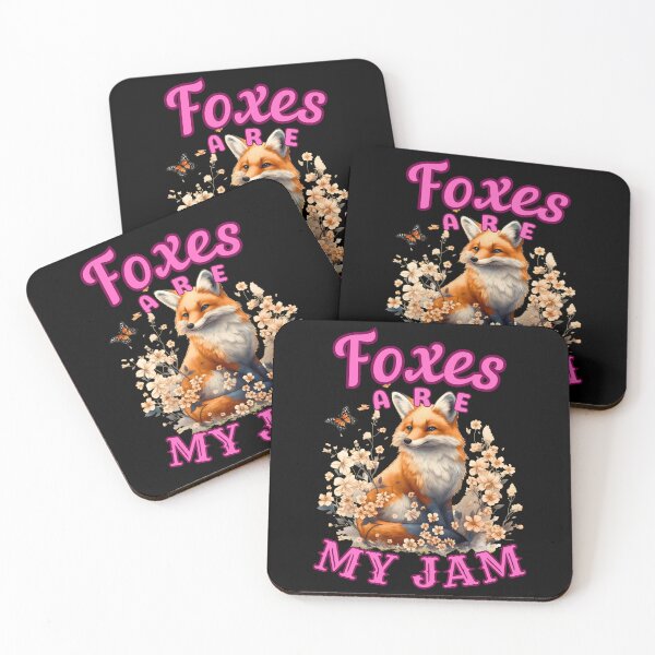 Item preview, Foxes Are My Jam. cool fox designed and sold by FoxVibes.
