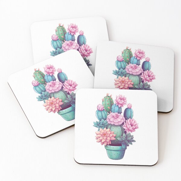 Item preview, Floración de cactus - Planta floreciente del desierto designed and sold by ColorConsole.