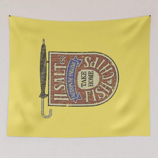 Item preview, H. Salt Esq. Fish & Chips 1967 designed and sold by AstroZombie6669.