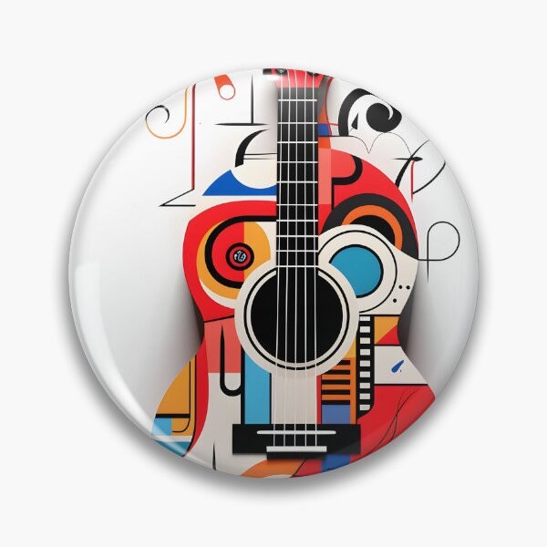 Item preview, constructivism abstract guitar print designed and sold by dcrc.