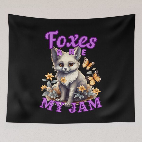Item preview, Foxes Are My Jam. fox boho designed and sold by FoxVibes.