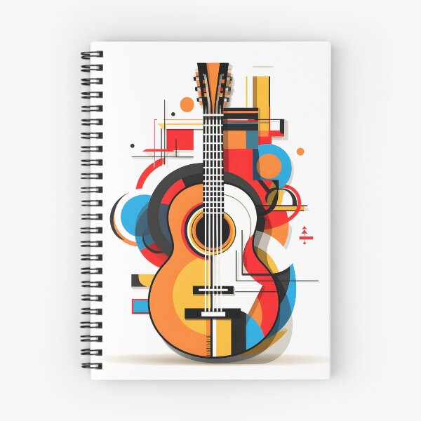 Item preview, constructivism abstract guitar print designed and sold by dcrc.