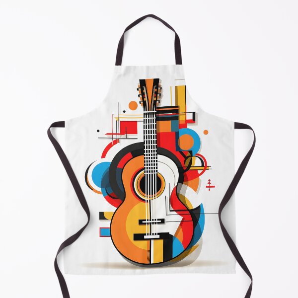 Item preview, constructivism abstract guitar print designed and sold by dcrc.