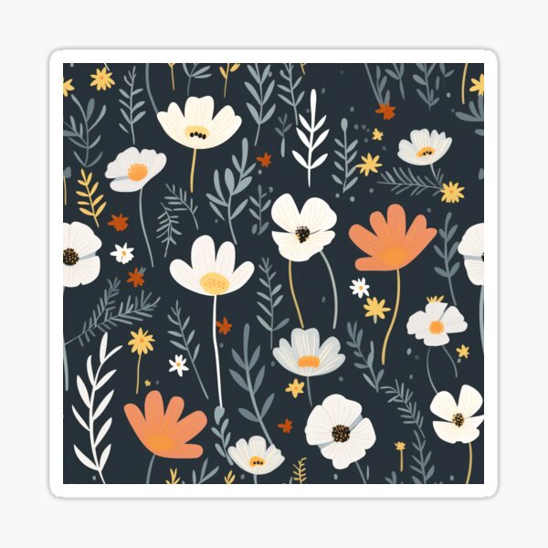 Item preview, wildflower meadow #4 designed and sold by darkartsflowers.