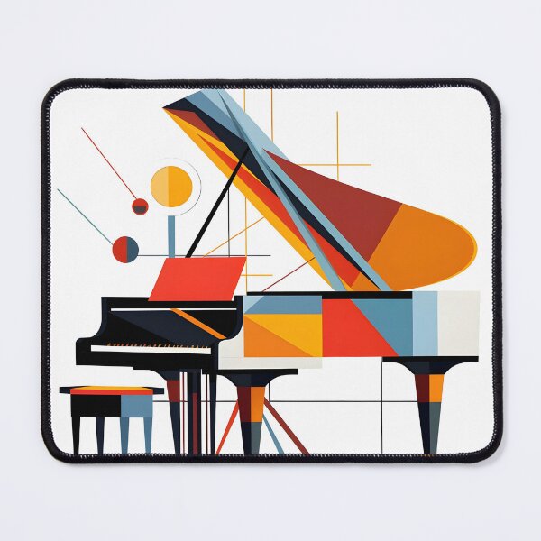 Item preview, Constructivism abstract piano print designed and sold by dcrc.