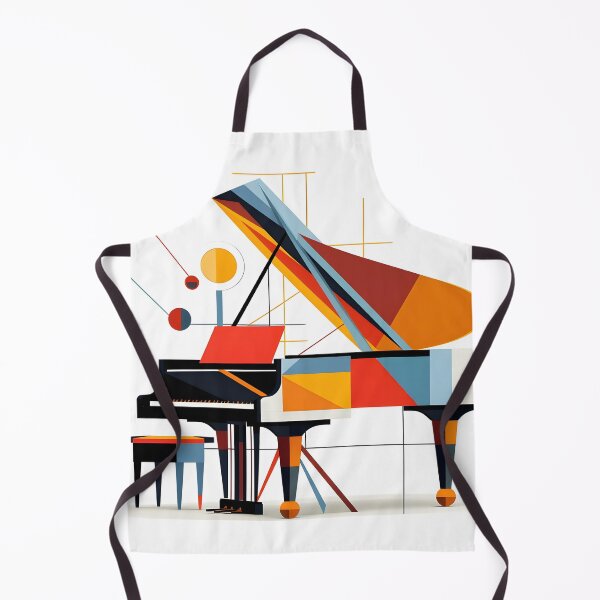 Item preview, Constructivism abstract piano print designed and sold by dcrc.