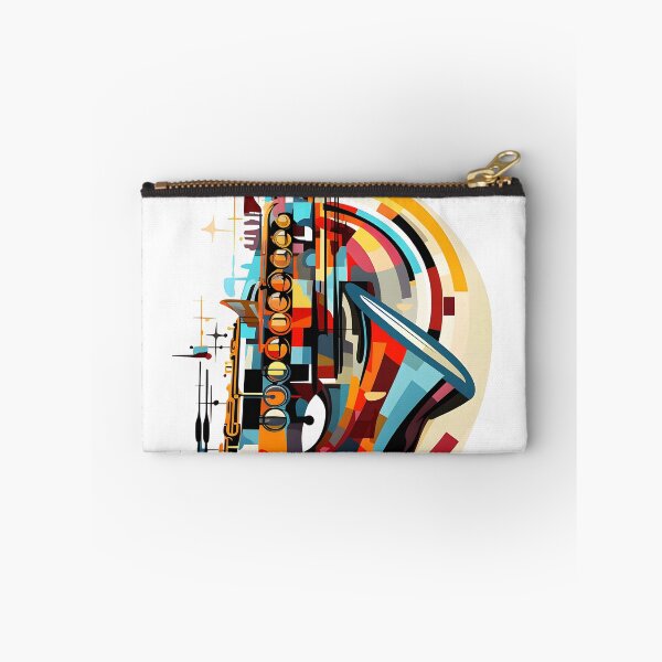 Item preview, constructivism abstract saxophone print designed and sold by dcrc.
