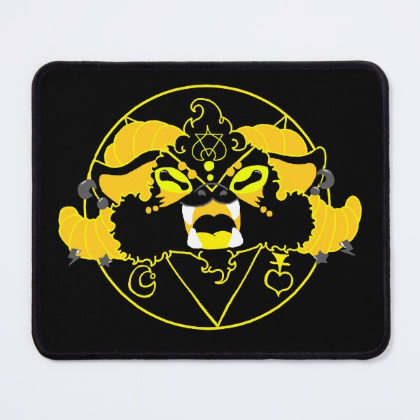 Item preview, yellow demon goat designed and sold by MoonMystery55.