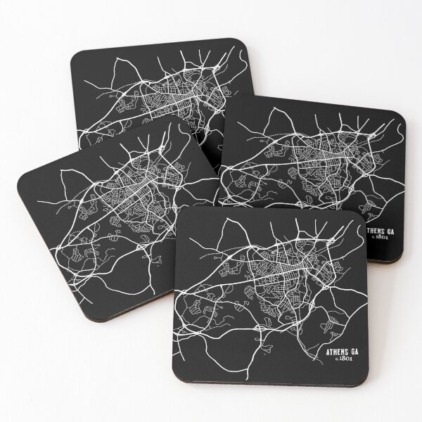 Item preview, Athens, Ga Map designed and sold by Bailie Eliason.