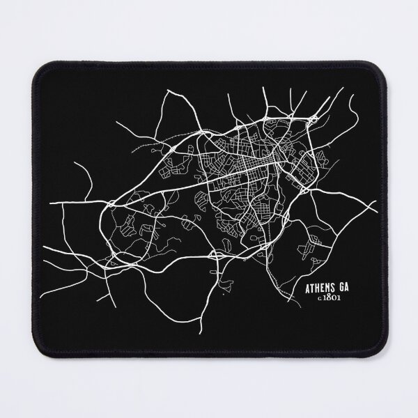 Item preview, Athens, Ga Map designed and sold by Bailie Eliason.