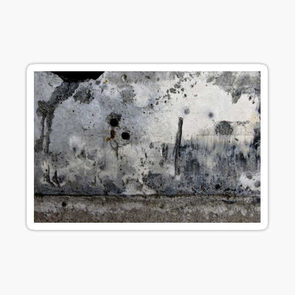 the fading city Sticker