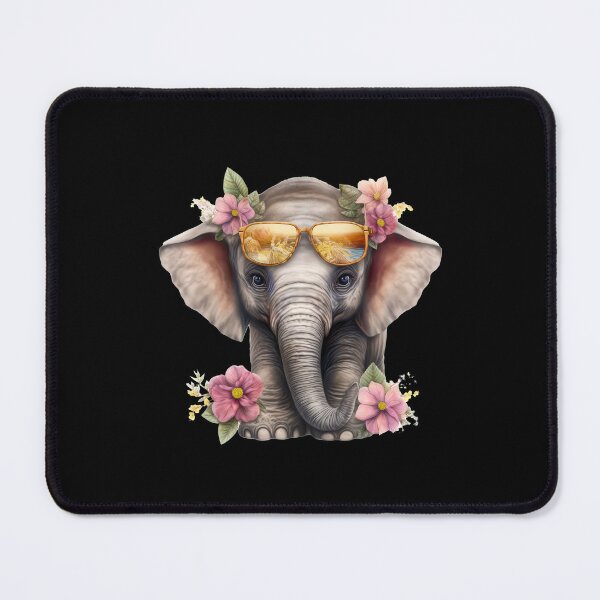 Item preview, Elephant Face designed and sold by ElephantVibes.