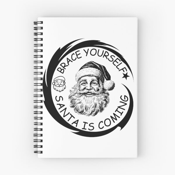 Item preview, Brace yourself Santa is coming. designed and sold by Haute-Modiste.