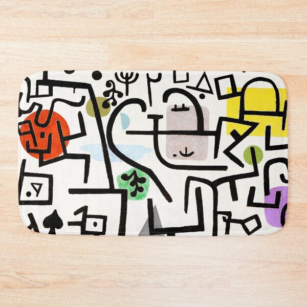 Item preview, Paul Klee's Rich Port Iconic Painting - Vibrant Artwork designed and sold by Under-TheTable.