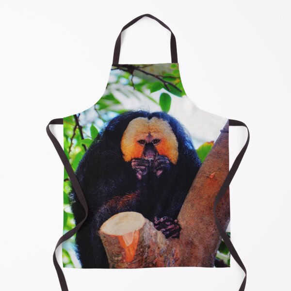 Item preview, White Face Saki Monkey designed and sold by Savannah Gibbs.