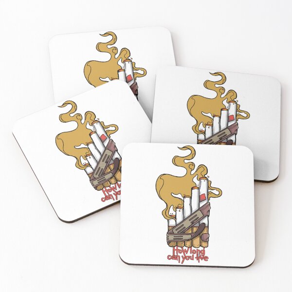 Item preview, How Long Can You Live Smoker sticker designed and sold by AmadKizuna.