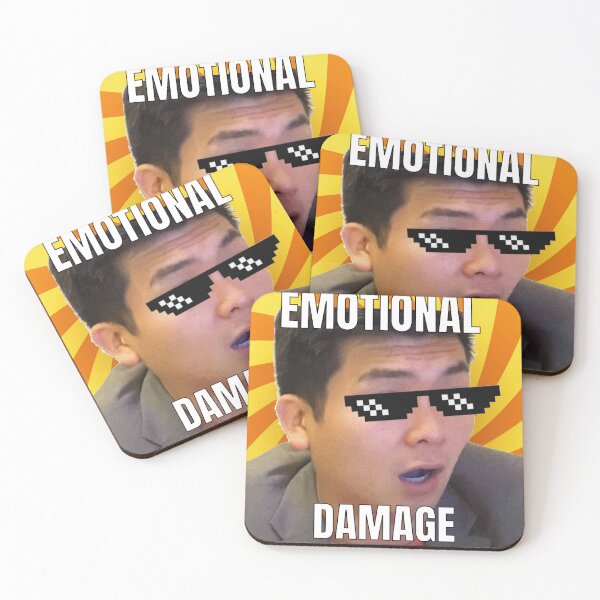 Item preview, EMOTIONAL DAMAGE Tiktok Meme Inspired designed and sold by artistango.
